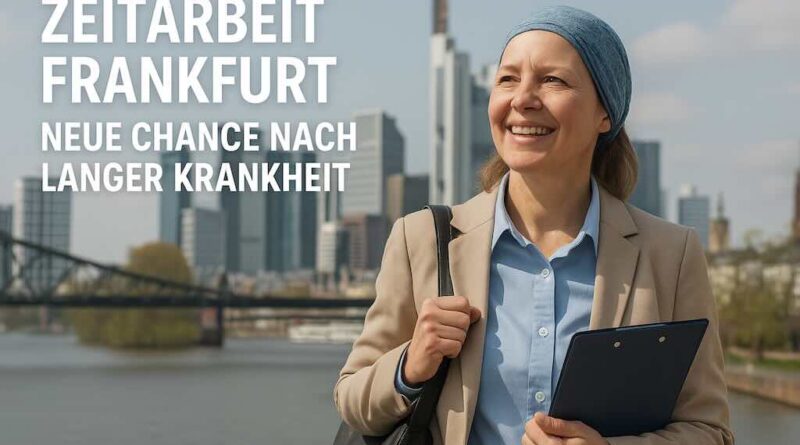 Zeitarbeit Frankfurt ⇒ Neue Chance nach langer Krankheit